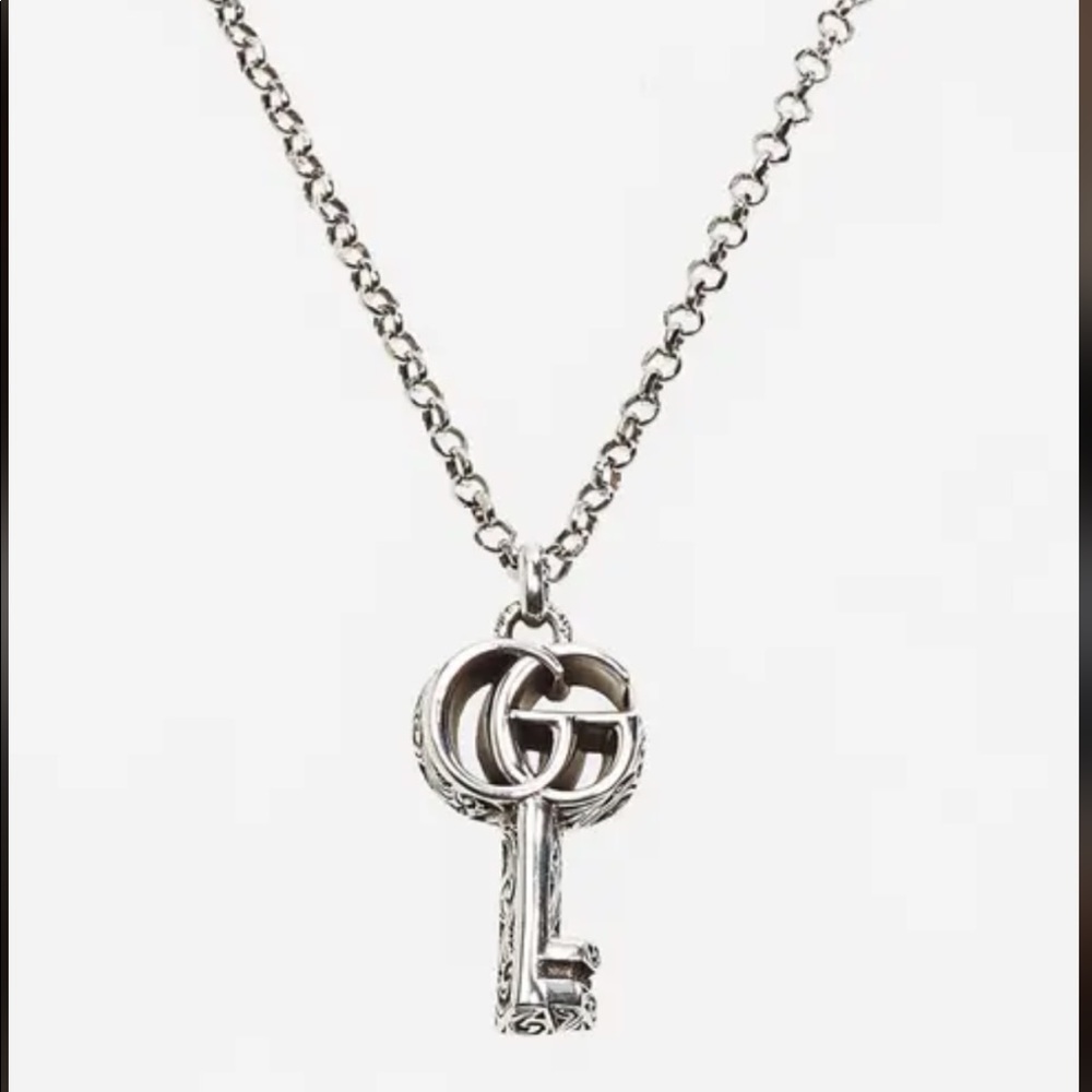 Gucci Key Silver Necklace